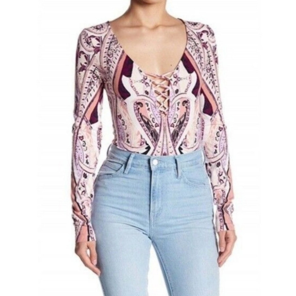 *NWT*Free People Pick A Place Bodysuit